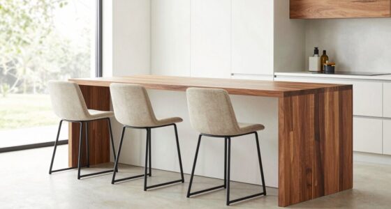 space saving counter stool options