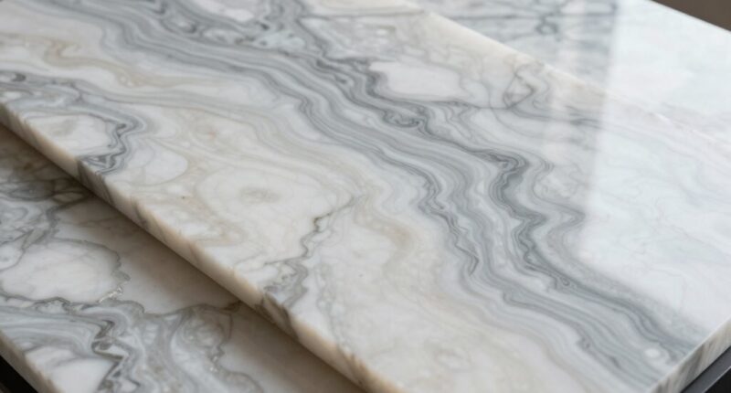 stone slab vanity cut