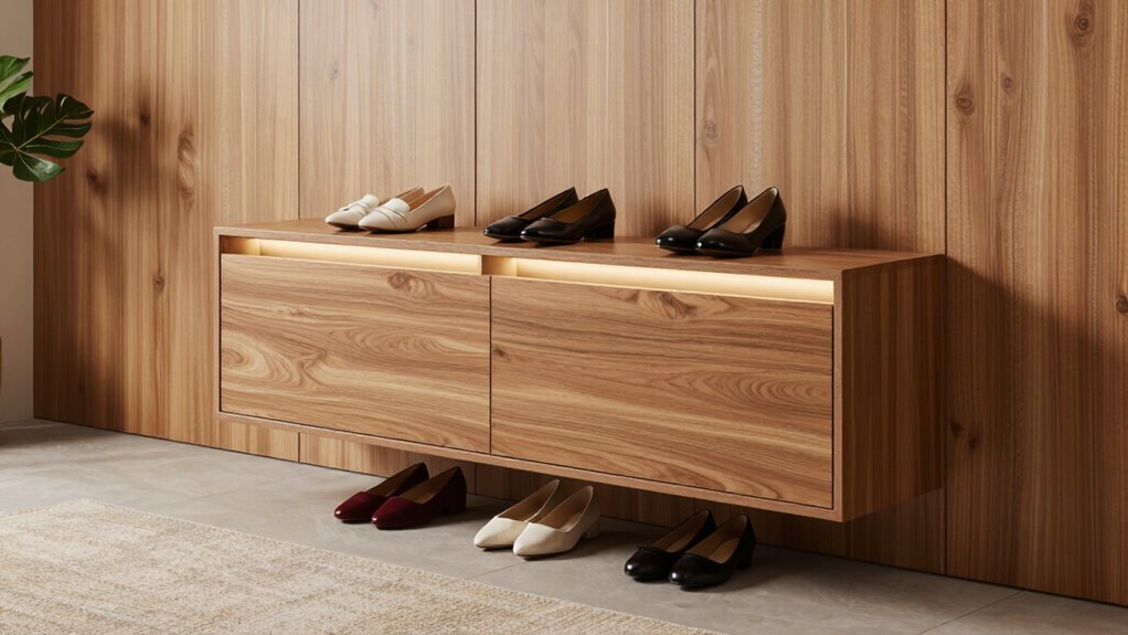 stylish cohesive shoe storage
