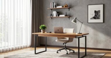 stylish functional home office