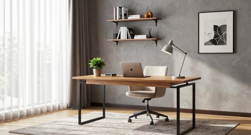 stylish functional home office