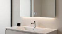 subtle bathroom technology design