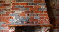 subtle fireplace wall update