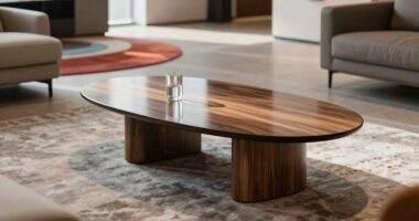 table shape influences movement