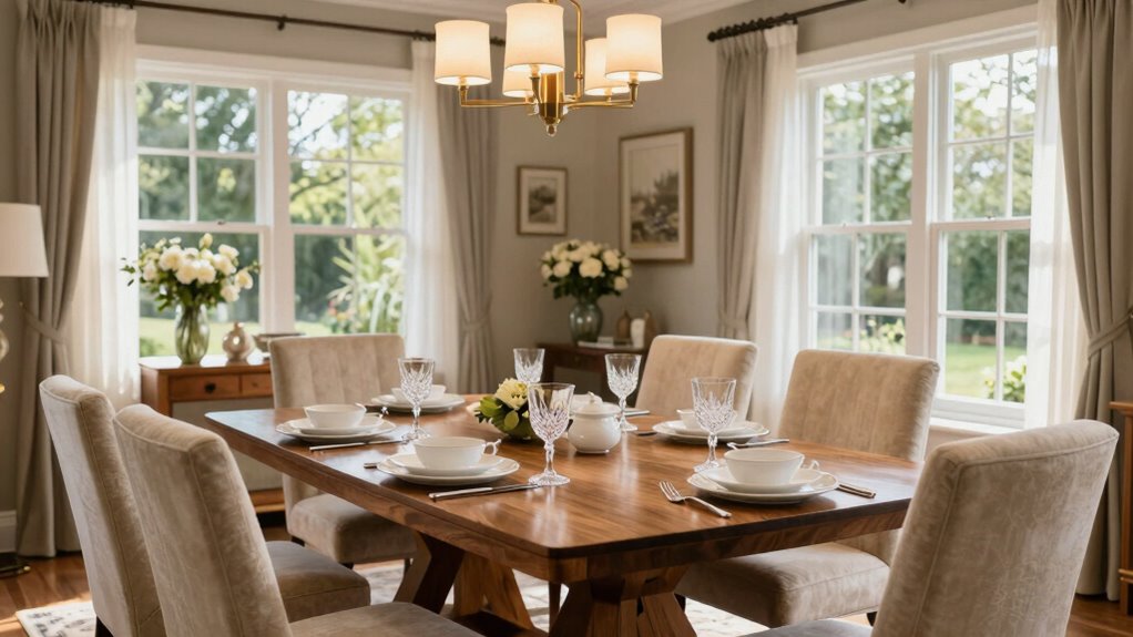 transforming dining room ambiance
