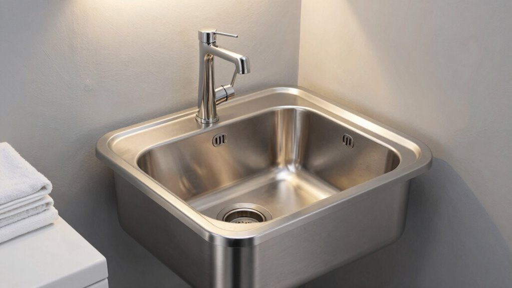 utility sink enhances laundry efficiency
