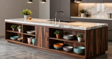 versatile kitchen island design