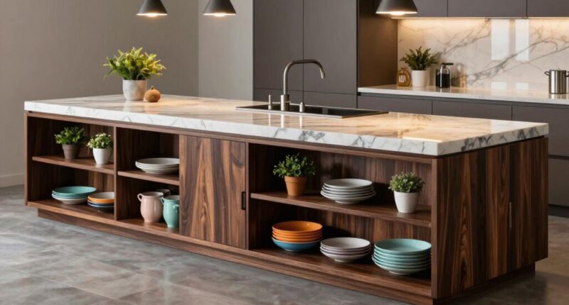 versatile kitchen island design