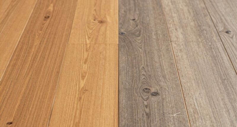 wood tone and finish