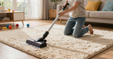 11 Best Washable Area Rugs for Family Rooms in 2026