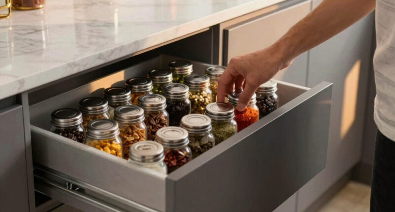 14 Best Spice Drawer Inserts for Luxury Kitchens in 2026