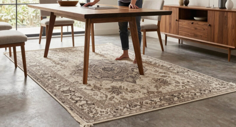 15 Best Dining Room Rugs for Under Large Tables in 2026
