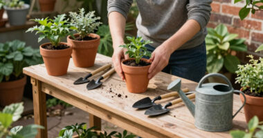 9 Best Potting Benches for Garden Courtyards in 2026