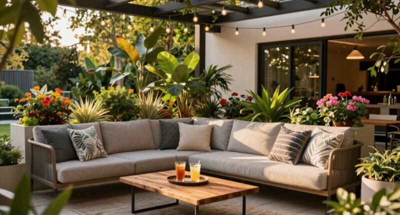 outdoor space decor trend