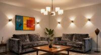 pre planning lighting installation