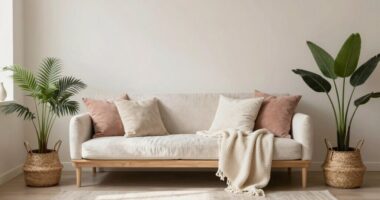 soft decor for minimalism
