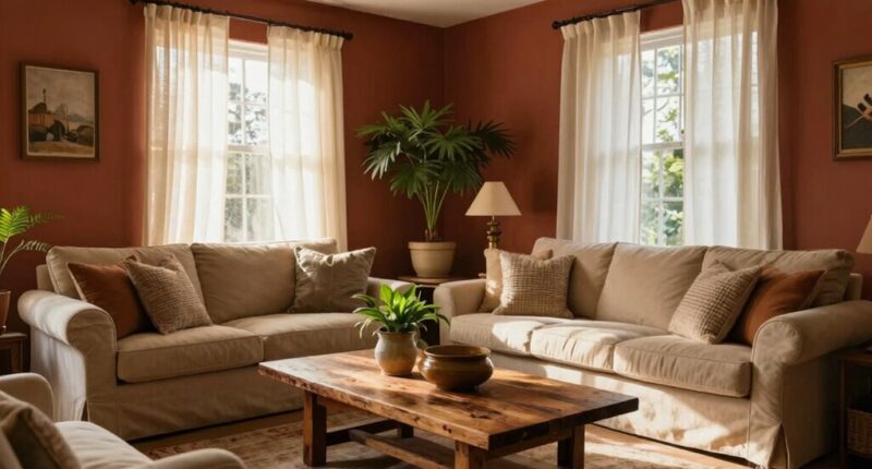 warmth through decor choices