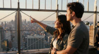 Couple On Empire State Building