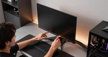 How I Created a Cleaner Gaming Setup by Hiding Lights in Plain Sight