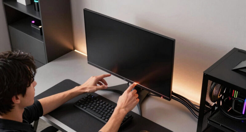 How I Created a Cleaner Gaming Setup by Hiding Lights in Plain Sight