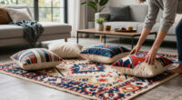 How To Style Your Rug Like A Designer (Hint: It’s Not On The Floor)