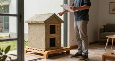 Ricardo Leal Perches Hempcrete Chicken Coop Alongside Portuguese Home