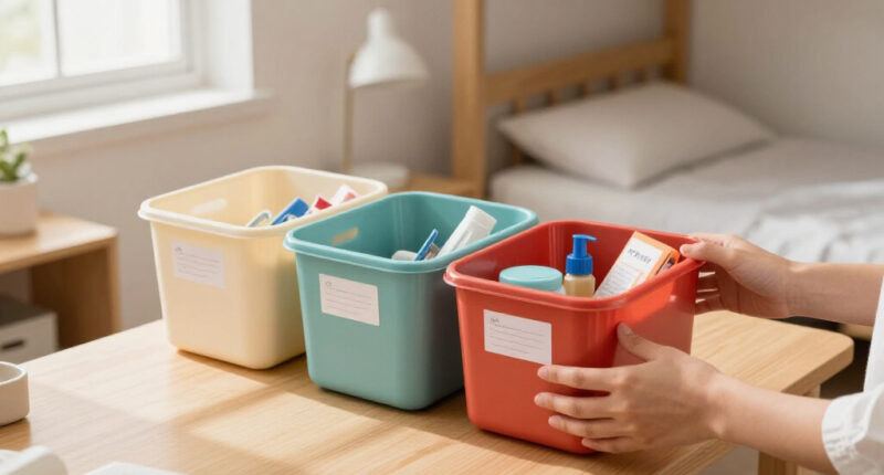The 4 Best Dorm Room Organization Bins in 2026