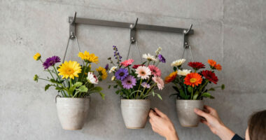 The Coolest New Way to Display Flowers Is on Your Walls