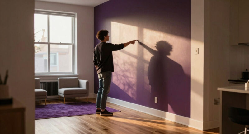 This 389-Square-Foot Studio Once Had Purple Carpet And Eggplant Walls — Now It’s Unrecognizable