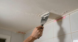 This Bath Had Peeling Molding, a Drop Ceiling, and Pink Grout — Now It's Classic