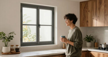 This “Fake Window” Trick Made My Kitchen Twice as Charming