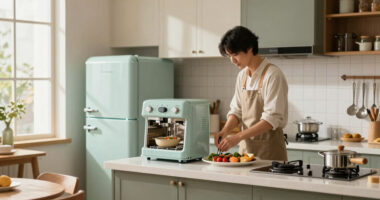 This Kitchen Proves Modern And Retro Can Actually Work Together