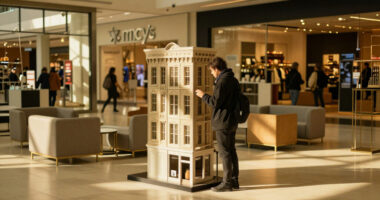 A Tiny Holdout Building In The Middle Of Macy’s Is Back In View
