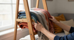 Aldi's Best-Selling Blanket Storage Ladder Is Finally Back