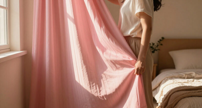 I Ditched My Closet Doors For $60 Pleated Curtains (See Why!)