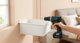 I’m Putting A Drawer Organizer On My Bedroom Wall, And It’s The Smartest Storage Trick