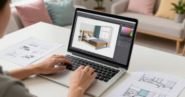 See How We Used Our New 3D Design Tool To Create This Soft Girl Dorm Room