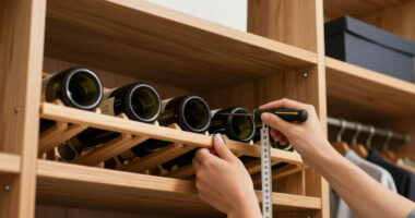 She Put A Wine Rack In Her Bedroom Closet, And I Want To Copy Her