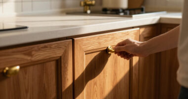 This Forgotten Kitchen Cabinet Detail Is So Much Chicer Than Paint