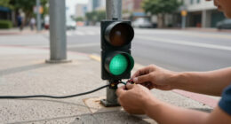 Could More Green Lights Be The Key To Slowing Drivers Down?