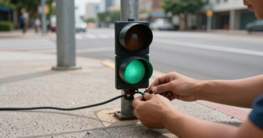 Could More Green Lights Be The Key To Slowing Drivers Down?