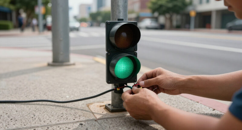 Could More Green Lights Be The Key To Slowing Drivers Down?