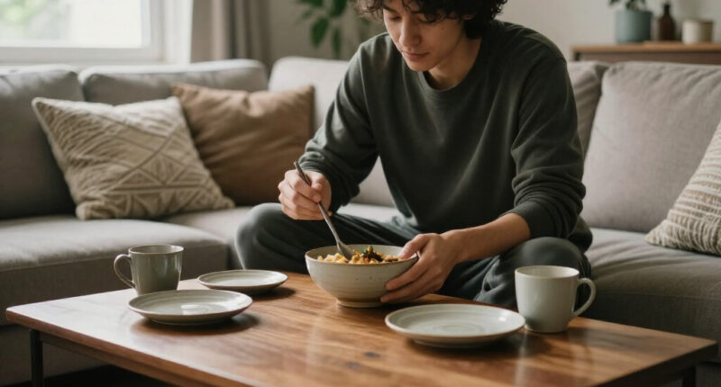 I Ate Meals At My Coffee Table For Years, Until I Found Article’s New Small-Space Dining Table