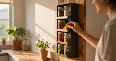 I’ll Never Use An Ordinary Spice Rack Again After Seeing This One