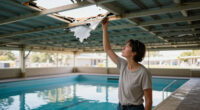 Part Of North Sydney Pool Roof Blows Off Just One Month After Opening - SMH.com.au