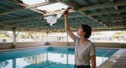 Part Of North Sydney Pool Roof Blows Off Just One Month After Opening - SMH.com.au