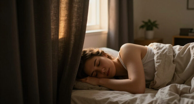 These Blackout Curtains Block So Much Light, I Sleep Past Sunrise