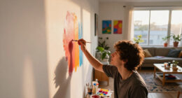 This Artist-Designer Transformed A Plain 1927 Rental With Paint, Art, And DIYs