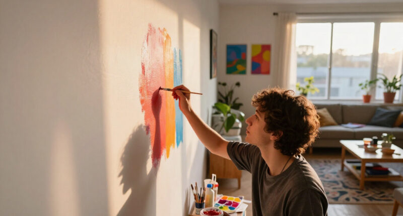 This Artist-Designer Transformed A Plain 1927 Rental With Paint, Art, And DIYs