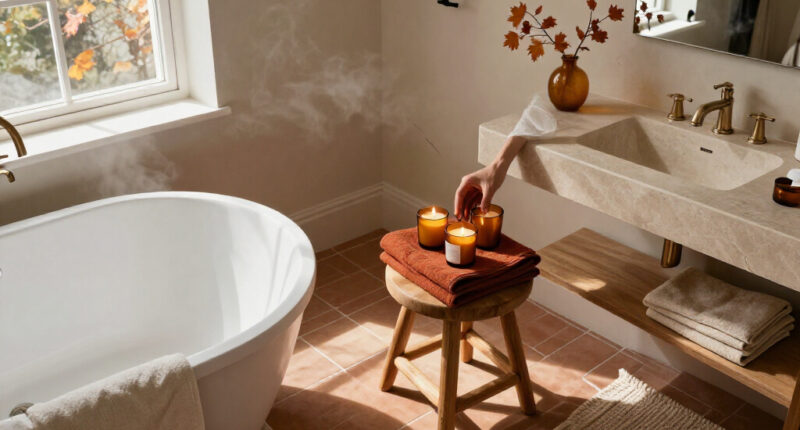 3 Ways To Make Your Bathroom Feel Cosier This Autumn